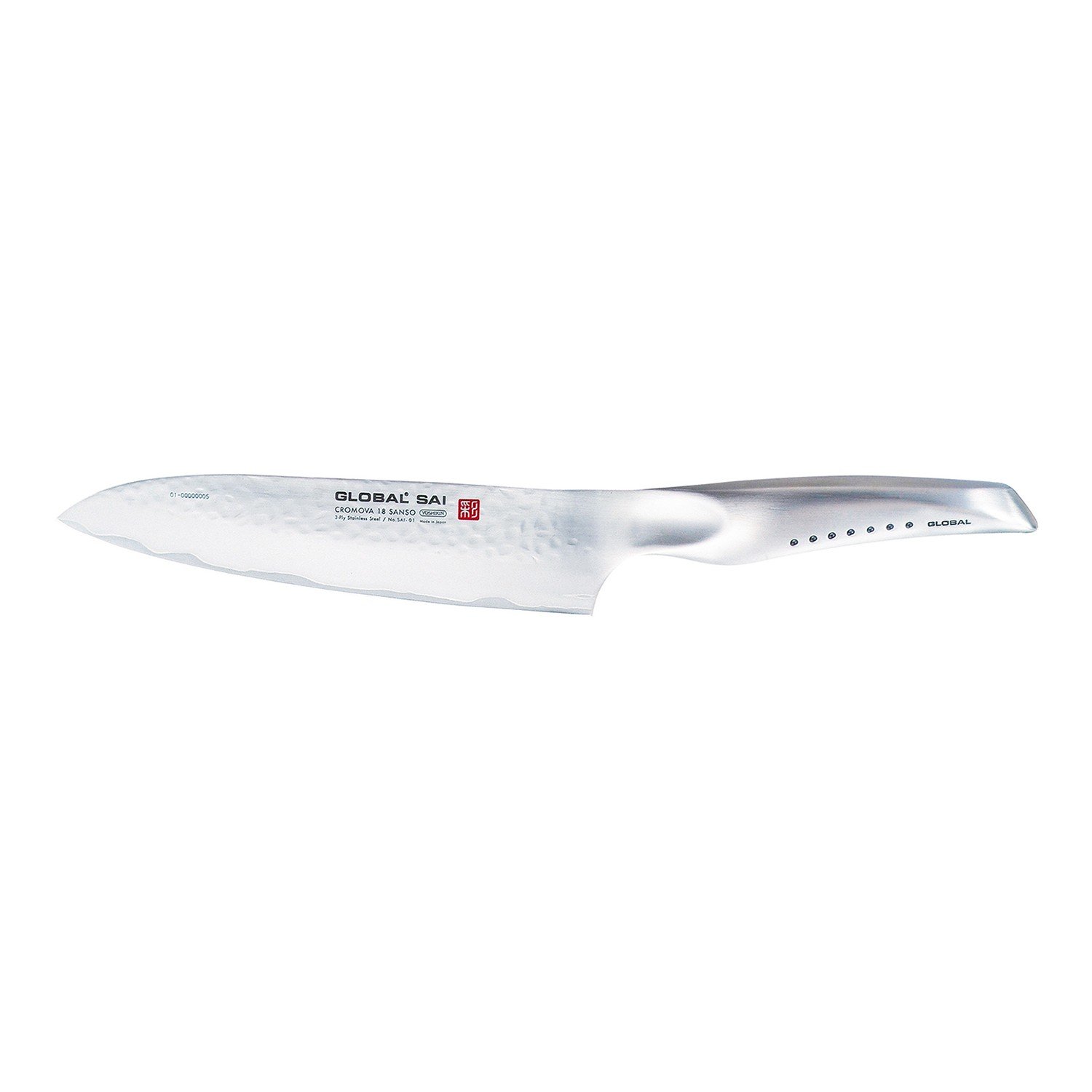 Global - Cuchillo Cocinero Global SAI 19 cms Efecto Martillo