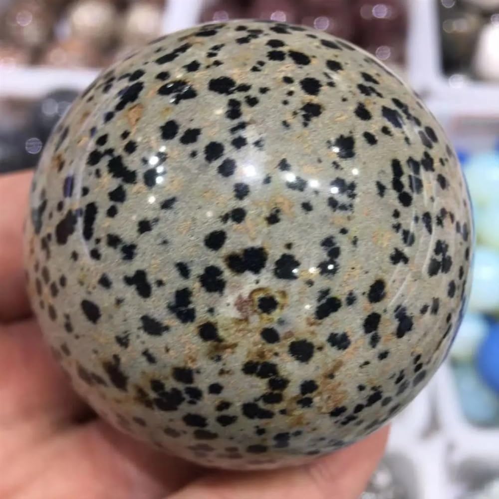 Stone Sesame Ball Crystal Sphere Home Decoration Aquarium Gift(400-500g)