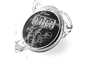 dretec Time it Right Waterproof Timer for Every Shower