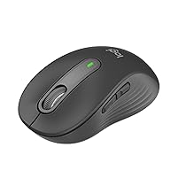 Logitech Signature M650 Mouse Wireless, Per Mani di Piccole Dimensioni, Durata Batteria 2 anni, Clic Silenziosi, Tasti Personalizzabili, Bluetooth, Compatibilità Multidispositivo, Grigio