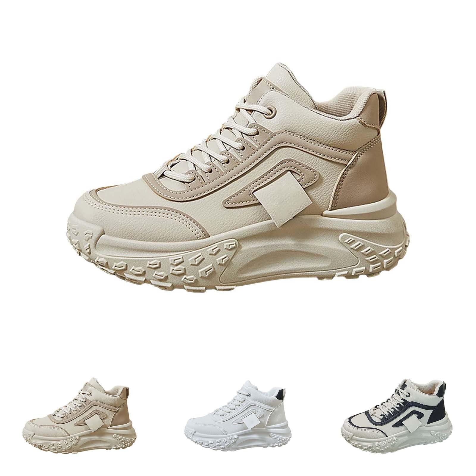 Scarpe per Camminare Donna Ortopediche Eleganti Sneakers Platform Donna | Tennis Camminata in Rete Traspirante per Passeggiata Invernale Calzature Fitness Concezione Ergonomica Tela Morbida