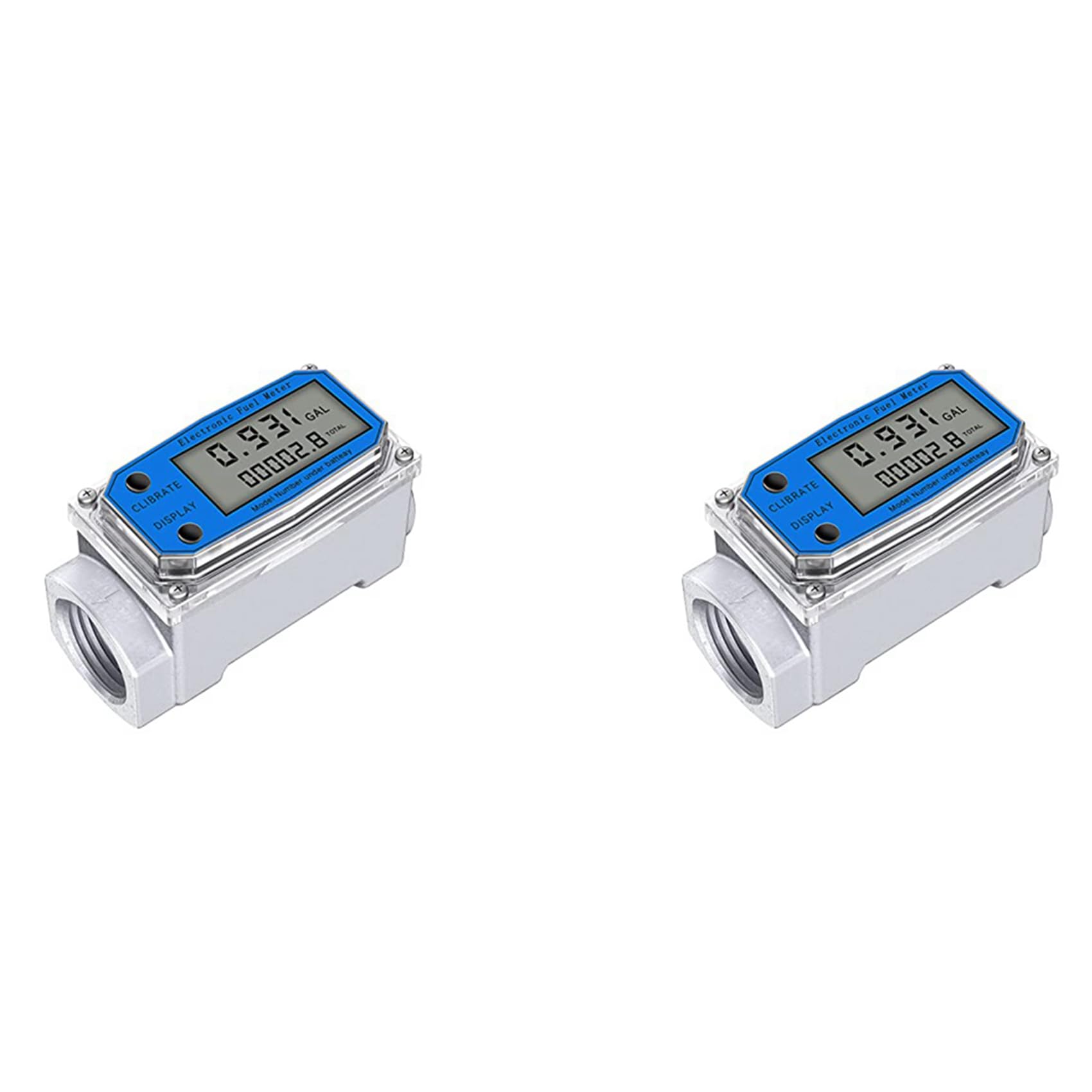 Jnchdghwa As Shown 2X Flowmeter-Water Meter Accuracy Meter For Measure Of Water Crude Oil, Methanol Gasoline Liquid