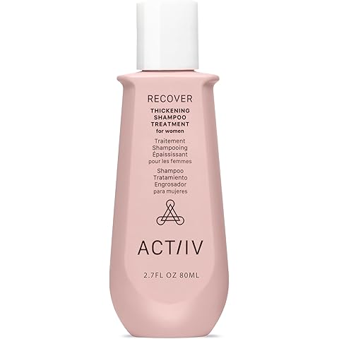 ACTIIV Recover Thickening Shampoo Treatment For Women | Supports the Appearance of Fuller, Healthier-Looking Hair, Supports Scalp Health, Plant-Based, Color-Safe, Vegan, All Hair Types