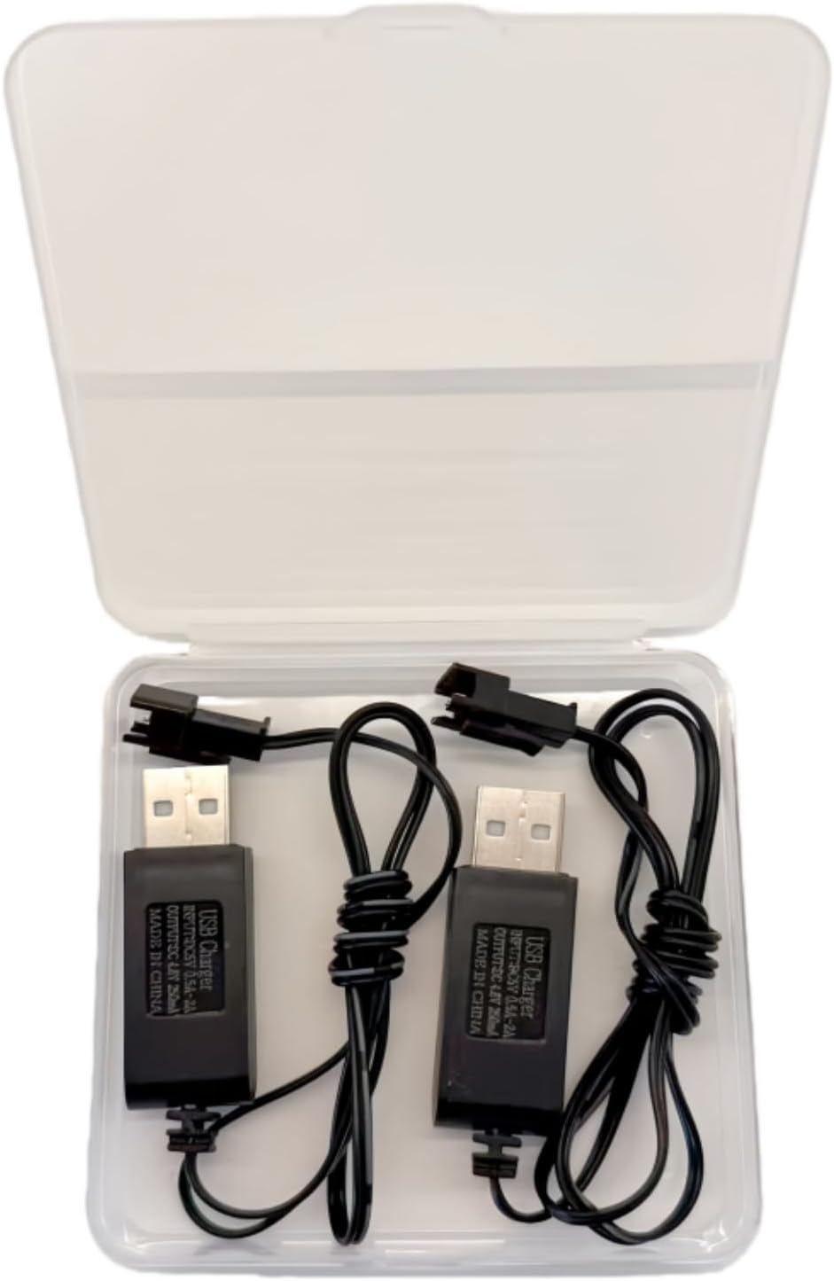 4.8V SM-2P USB Charger Power Adapter Cable for SY-E511 RC Excavator 4.8V NiCd and NiMH Battery 1:18 RC Car Battery Charger Cable