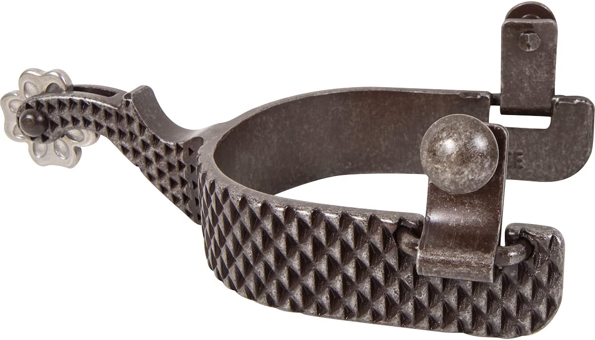 Classic Equine Rasp Spurs 1-inch Band