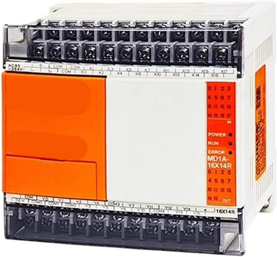 Programmable Logic Controller MD1A-16X14R-A Transistor Output Compatible with FX1S-30MR