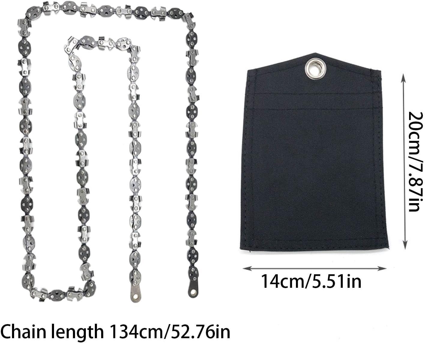 Hand Rope Saw | High Reach Folding Hand Rope Saw for Tree Limb Cutting | Manganese Steel Survival Tool for Backpacking, Gardening, and Camping | Portable, Lightweight, and Outdoor Cutting Tool