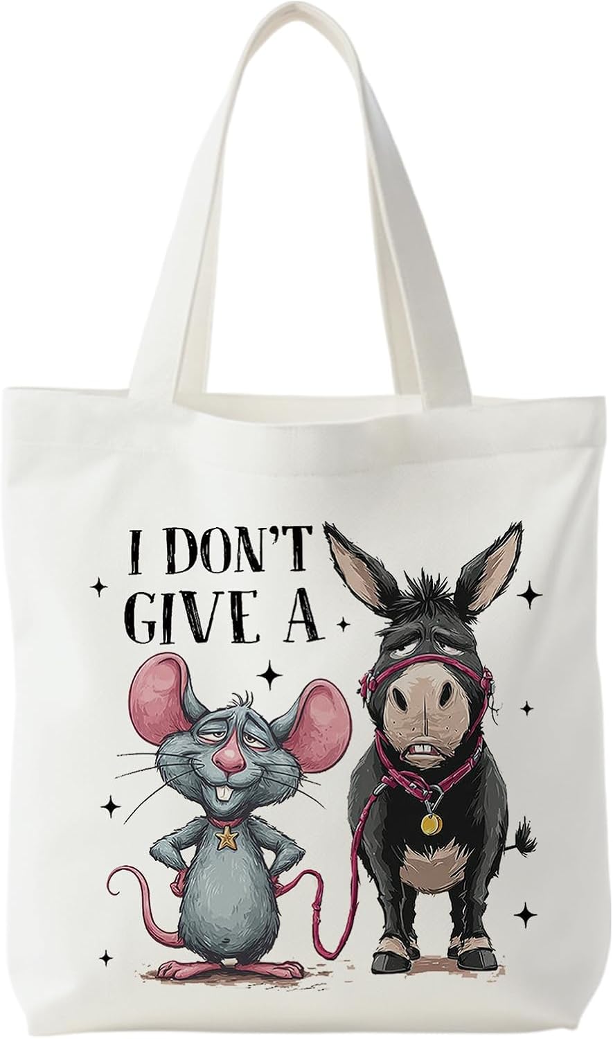 Funny Chocolate Labrador Retriever Reading Tote Bag for Women,Gifts for Labrador Owners Reusable Shopping Grocery Bags