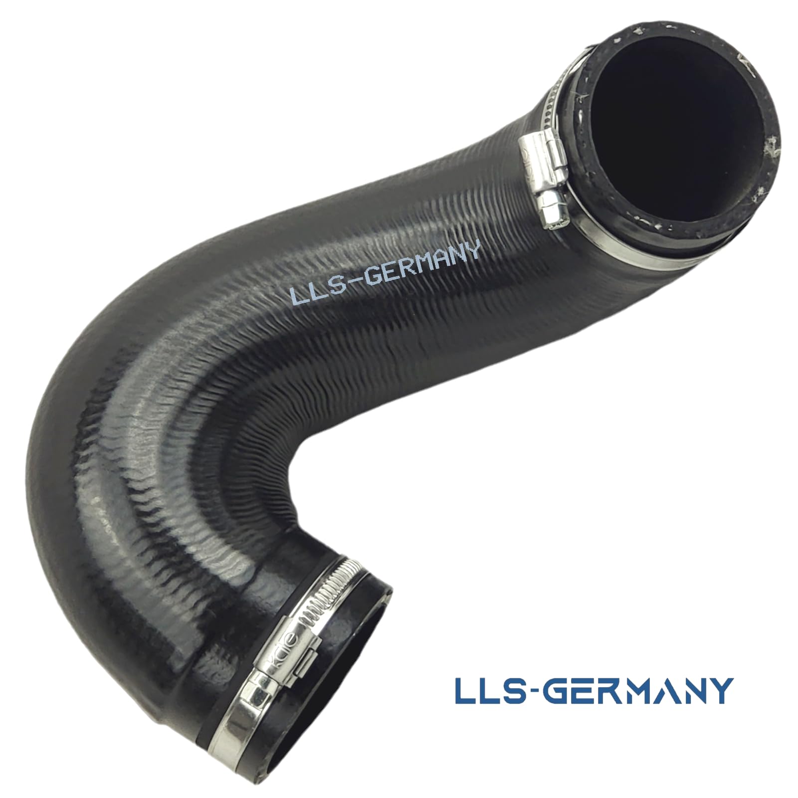 LLS-GERMANY 2x Ladeluftschlauch kompatibel mit VW T4 Transporter | 2.5 TDI, 2.5 TDI Syncro, 88 PS, 102 PS, 2461 ccm, 65-75 KW, einbaufertig, OEM 701145828, 701 145 828, 701145832A, 701145832