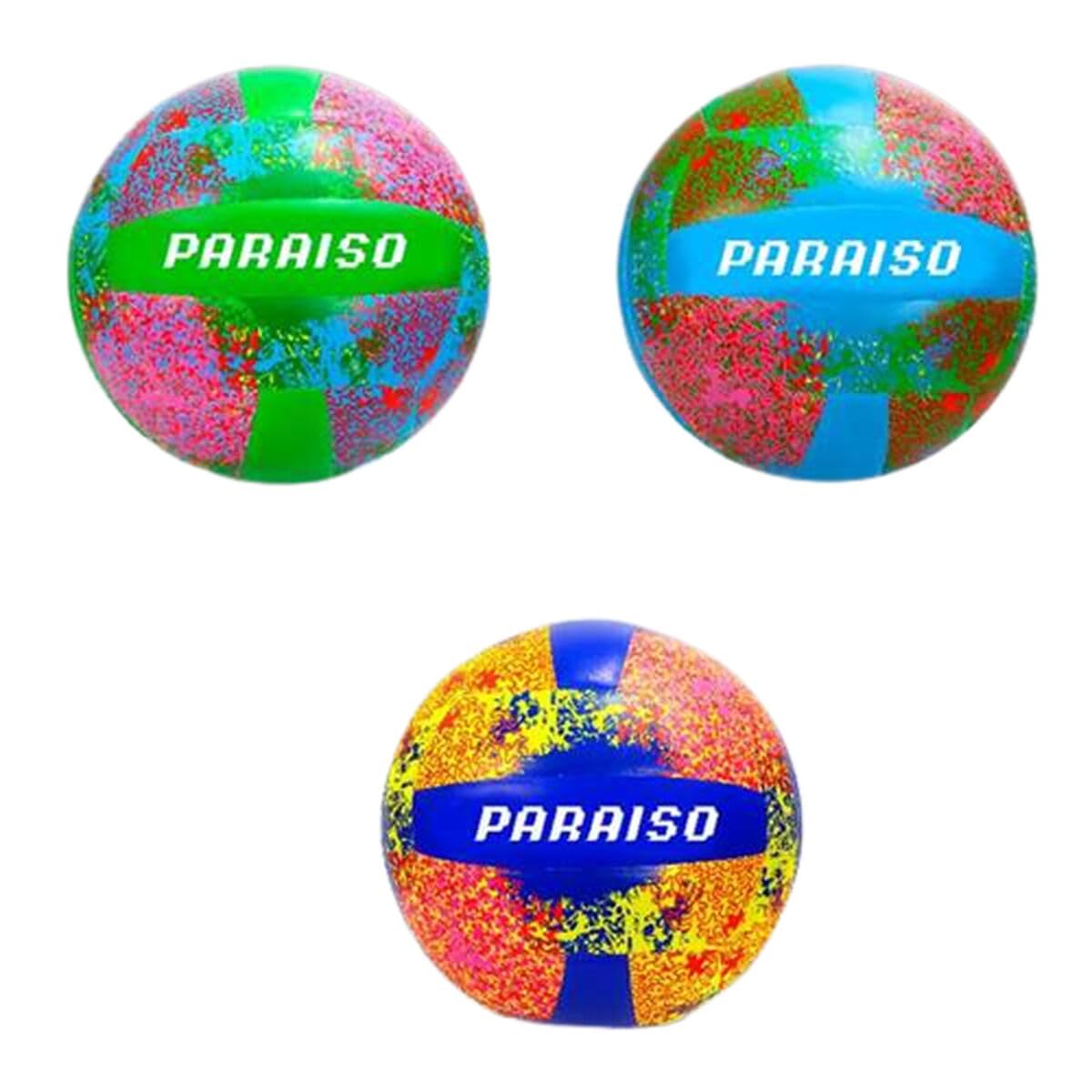 Ballon de volleyball multicolore standard pour entraînement extérieur