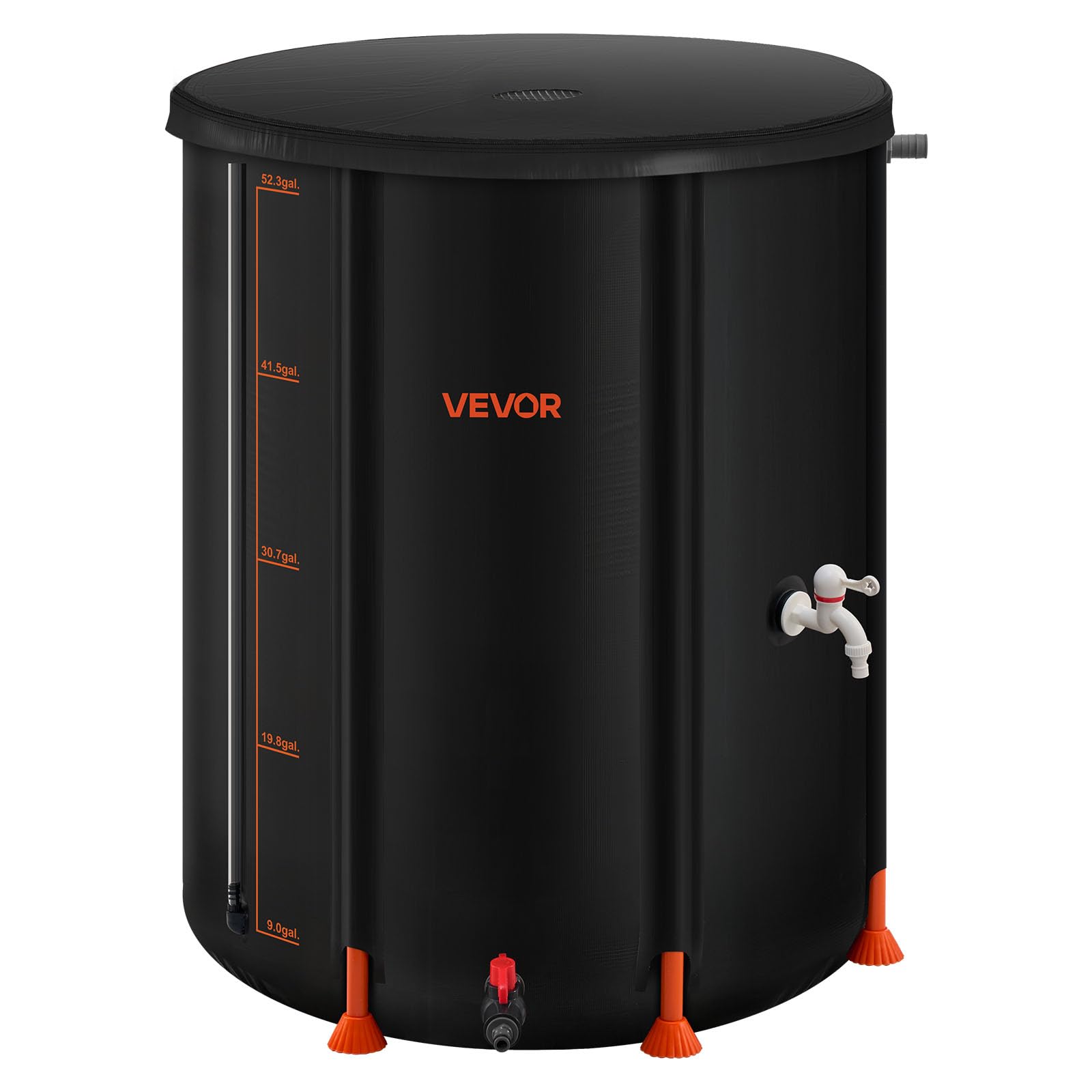 VEVOR Collapsible Rain Barrel 53 Gallon