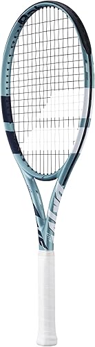 Miniatura 2 de Babolat Evo Drive Lite 2 generación raqueta de tenis (azul) ensartada con 0.56 oz Syn Gut a tensión de rango medio