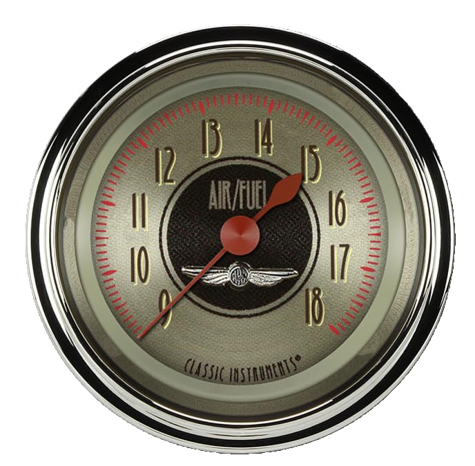 Classic Instruments AN194SLC American Nickel 2 1/8"" Air/Fuel Ratio Gauge