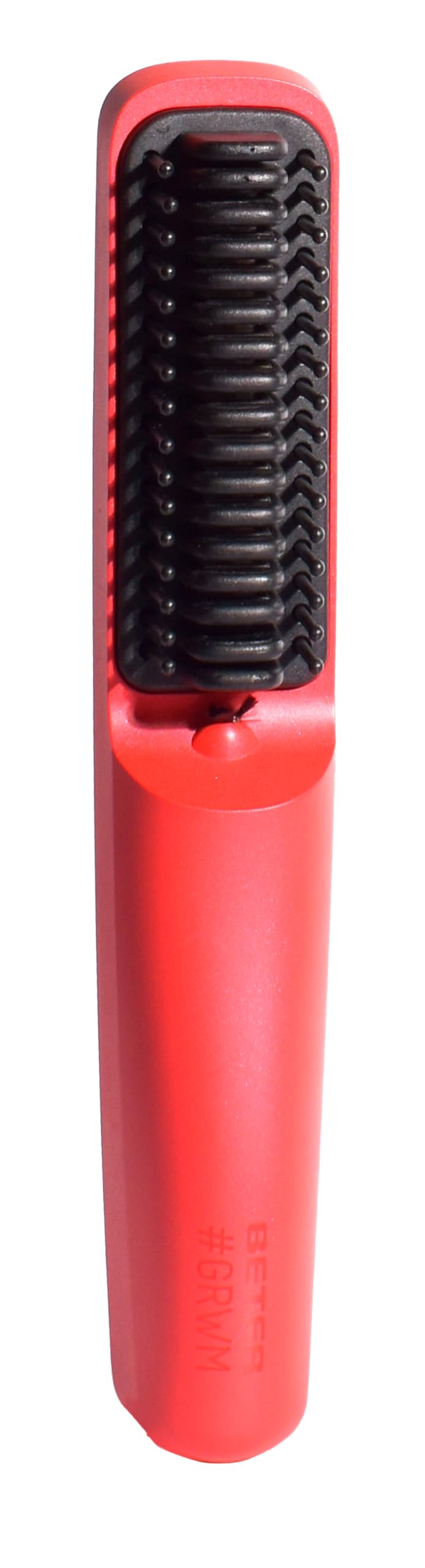 Beter - Thermal Smoothing Brush, Wireless Ionic Brush GRWM, Professional Hair Straightener, 200C, Fast Heating, Anti-Scald Protection, Anti-frizz, USB Rechargeable, Red - Image 2