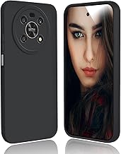 DESSEN Cover per Huawei Honor Magic 4 Lite (4G/5G) / Honor X9 5G - Silicone Custodia Antiurto Protezione Fotocamera Case Sottile e Morbida TPU Bumper Antishock Anti-Impronte, Nero