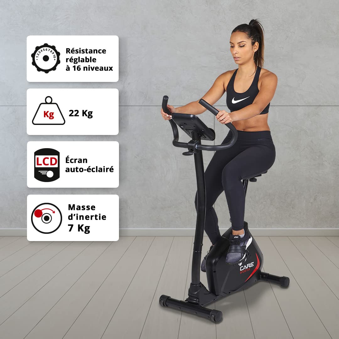 Vélo d'appartement - SPORTER 21 programmes