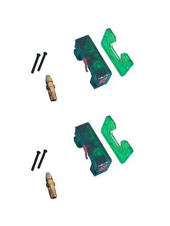 Slider Block Accessories E2 Oil Box Self-lubricating, 2pcs E2 Oil Box Assembly for HGH15CA / HGW15CA Linear Slider Block