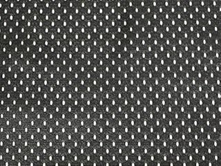 SyFabrics Professional Black Sports Jersey Mesh Fabric (58" Wide)
