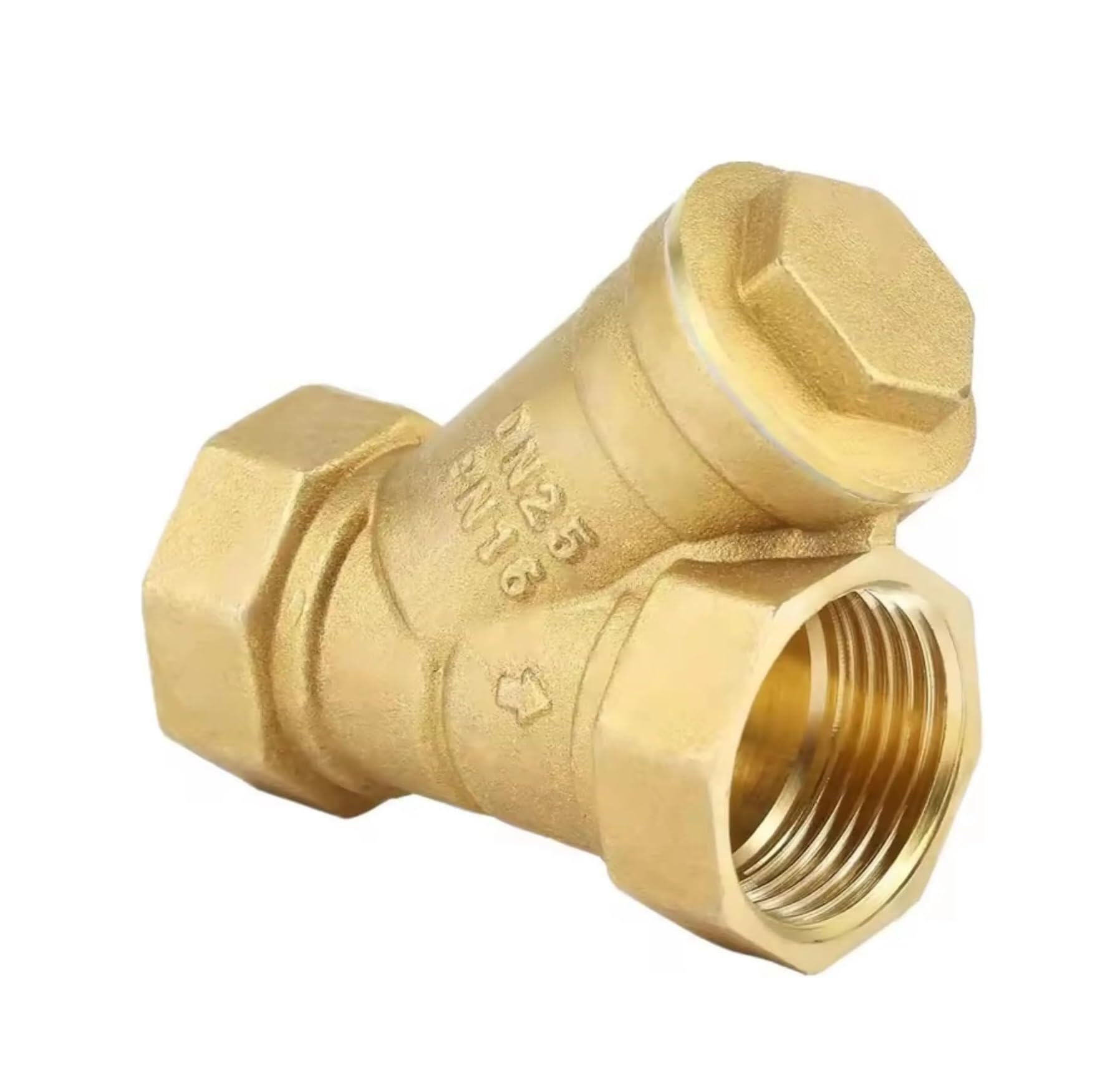 Lmrxofe Women's One Color 2 Inch Brass Y Type Strainer Check Valve