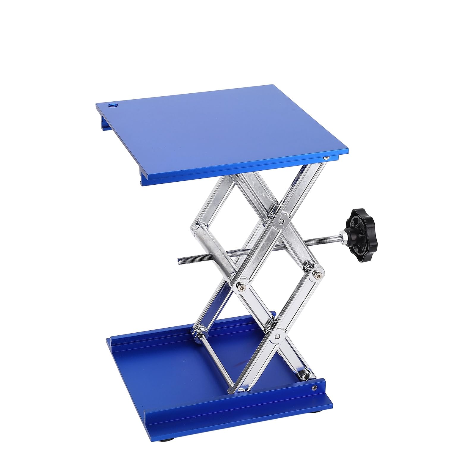 Plataforma Elevadora de Laboratorio Soporte de Elevación de Laboratorio de óxido de Aluminio 200x200x340 Mm Ajustable 70 a 280 Mm Soporte Estable para Uso en de Biología, Química y Física