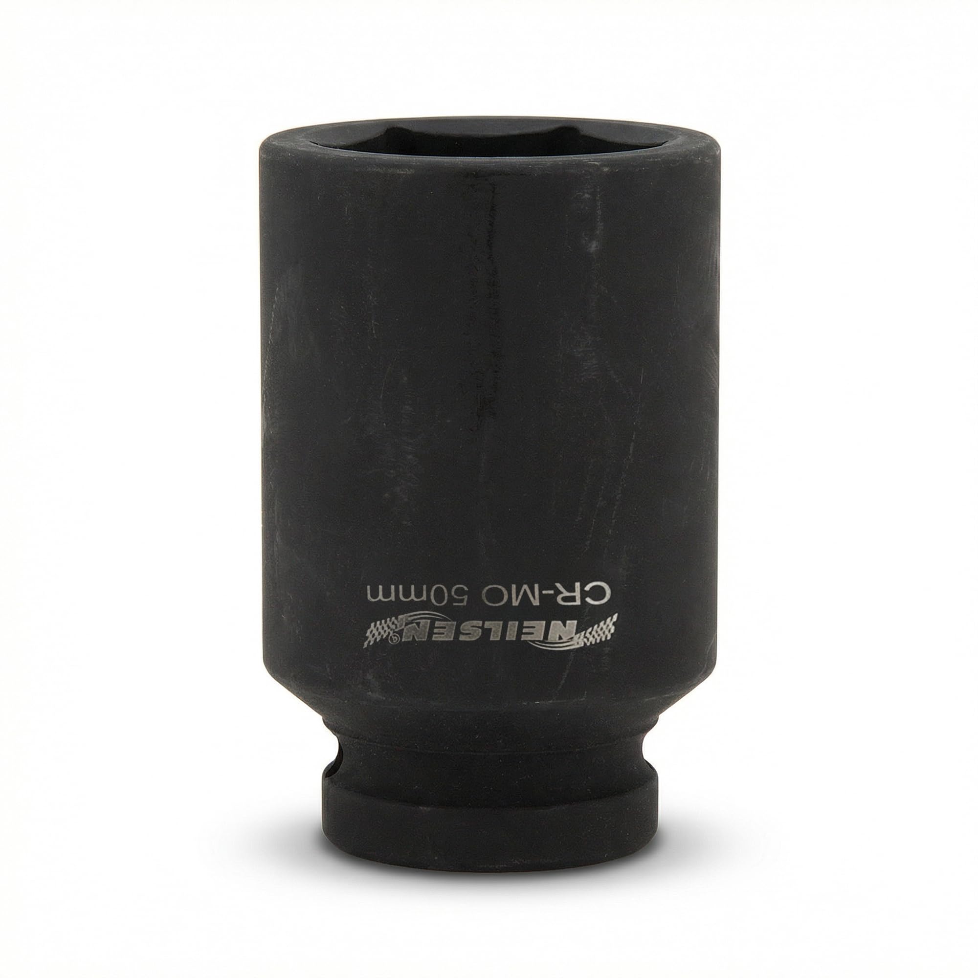 Neilsen 1"" Drive Standard Deep Square Metric Single Impact Socket 50mm