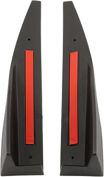 Rocker Winglet Diffuser Stylish Side Skirt Spoiler Anti-Scratch Resistant Aerodynamic Design Compatible with Automotive