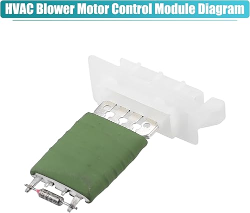 Miniatura 7 de X AUTOHAUX HVAC Car Blower Motor Control Module Resistor 6445ZA for Citroen C1 PM PN1 Petrol 2005-2014 for Citroen C1 PM PN14 HDi Diesel 2005-2008