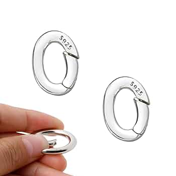 フック カラビナ ラグジュアリー キーホルダー ネックレス アクセサリー Amazon.co.jp: 接続バ クル フックネックレス 留め具 ネックレス