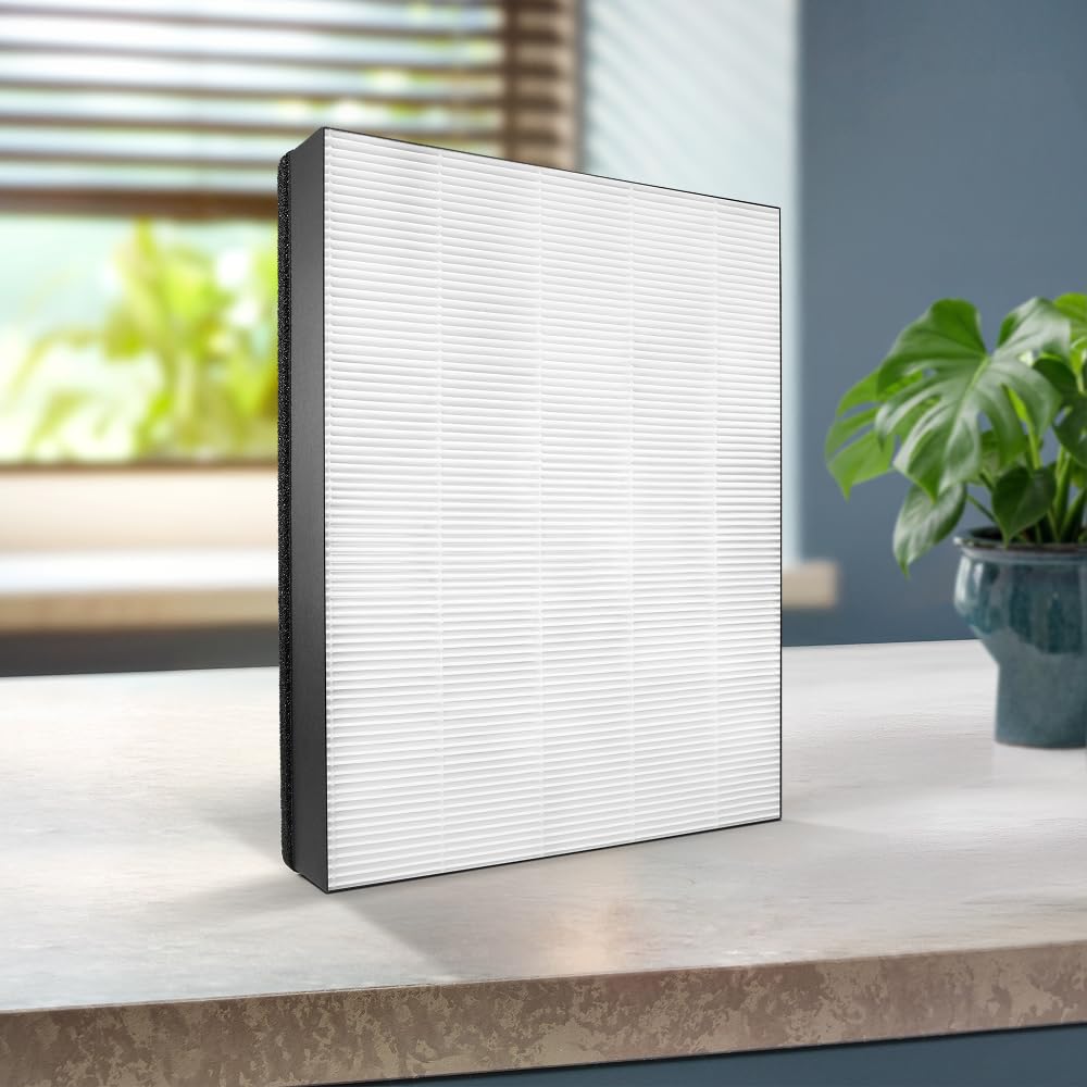 Philips Filtre pour Purificateur Original 2en1 1000i/2000i HEPA NanoProtect | Durée de vie 24 mois, Pour Purificateur et Humidificateur 2-en-1 AC1214/AC1215, AC1217, AC2721/AC2726/AC2729 (FY1410/30)