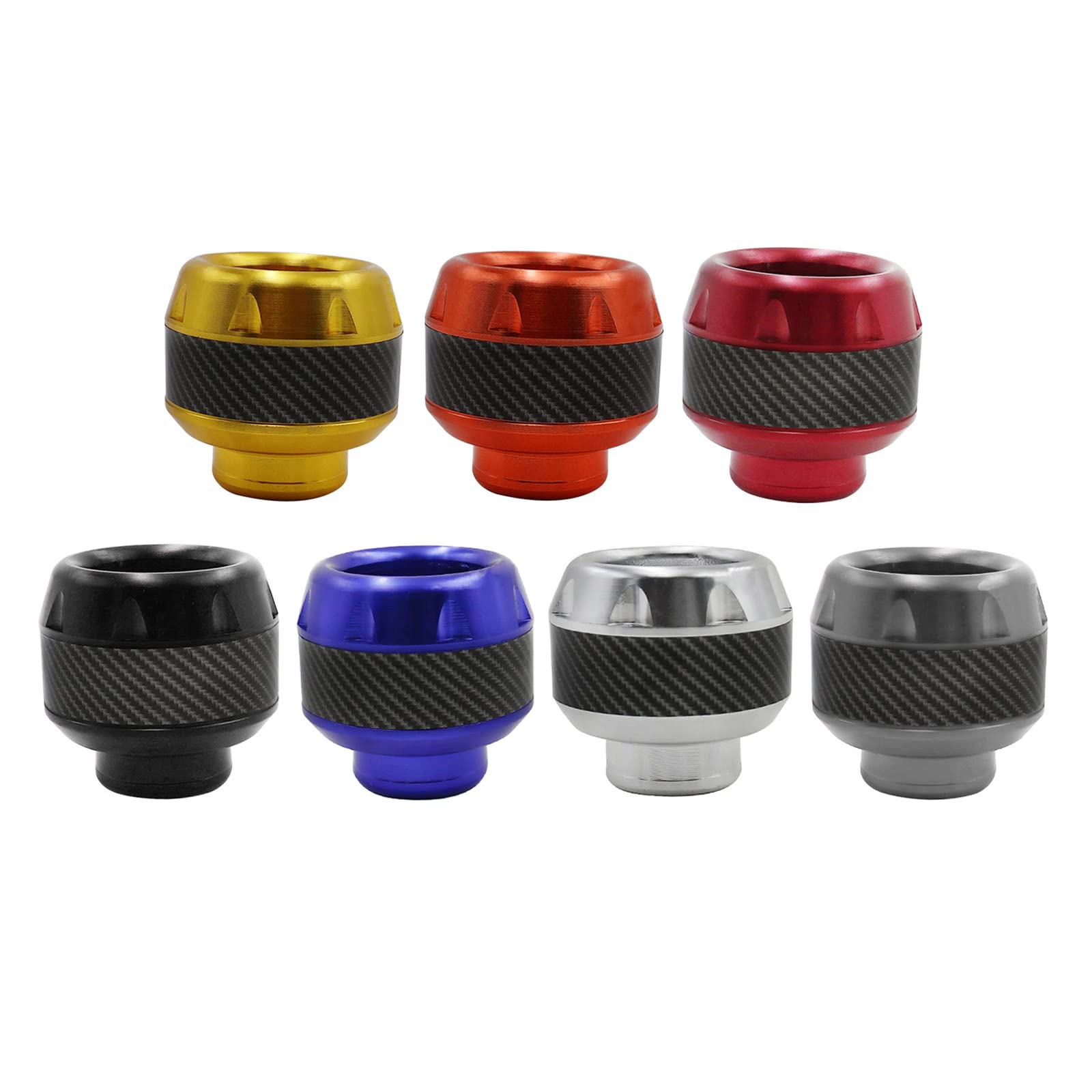 Curseur Cadre Universel Pour Scooter Vélo Roue Crash Pad Vis Anti-déflagrant Cadre Curseur Multicolore Protection Garde Pour Meubles Moto-cnc Frame Sliders Crash Pad Falling