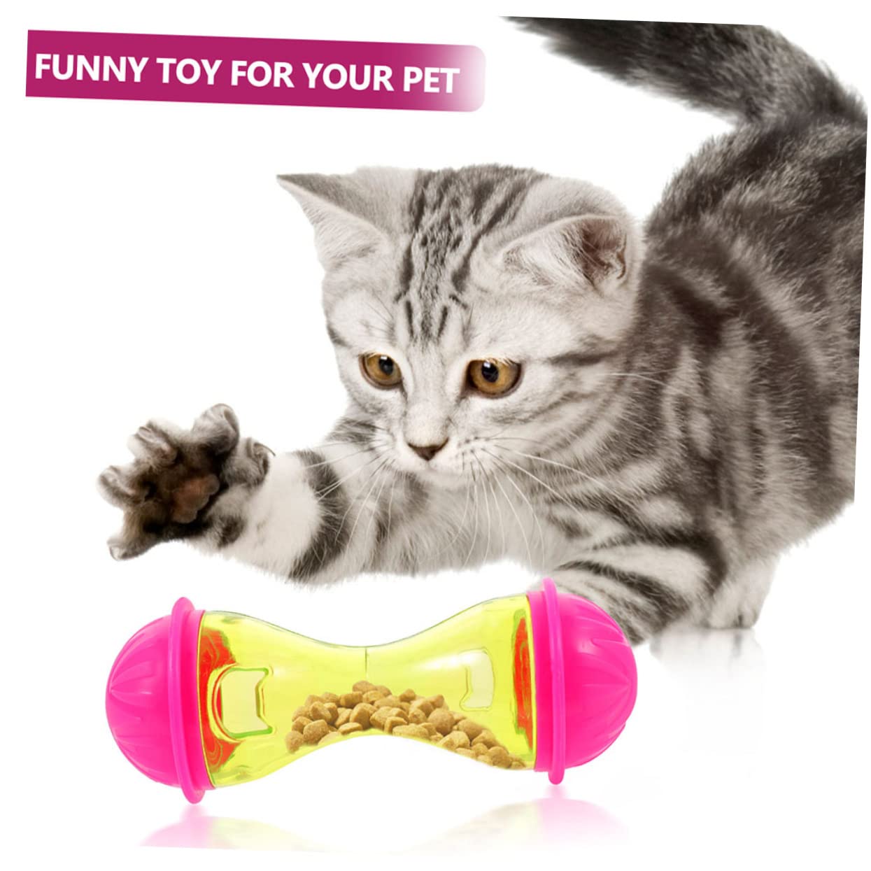 Sosoport 10pezzi Dispenser Di Snack Per Cani e Gatti Gioco Interattivo Premium Design Forma Di Osso e Facile Da Usare e Resistente Adatto Per Cani e Gatti Di Piccole e Medie