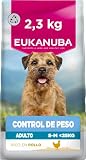 EUKANUBA Weight Control - Alimento Seco para Perros, Pollo, 2,3kg