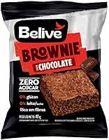 Belive Brownie Chocolate Zero Açúcar Sem Glúten Sem Lactose 40G