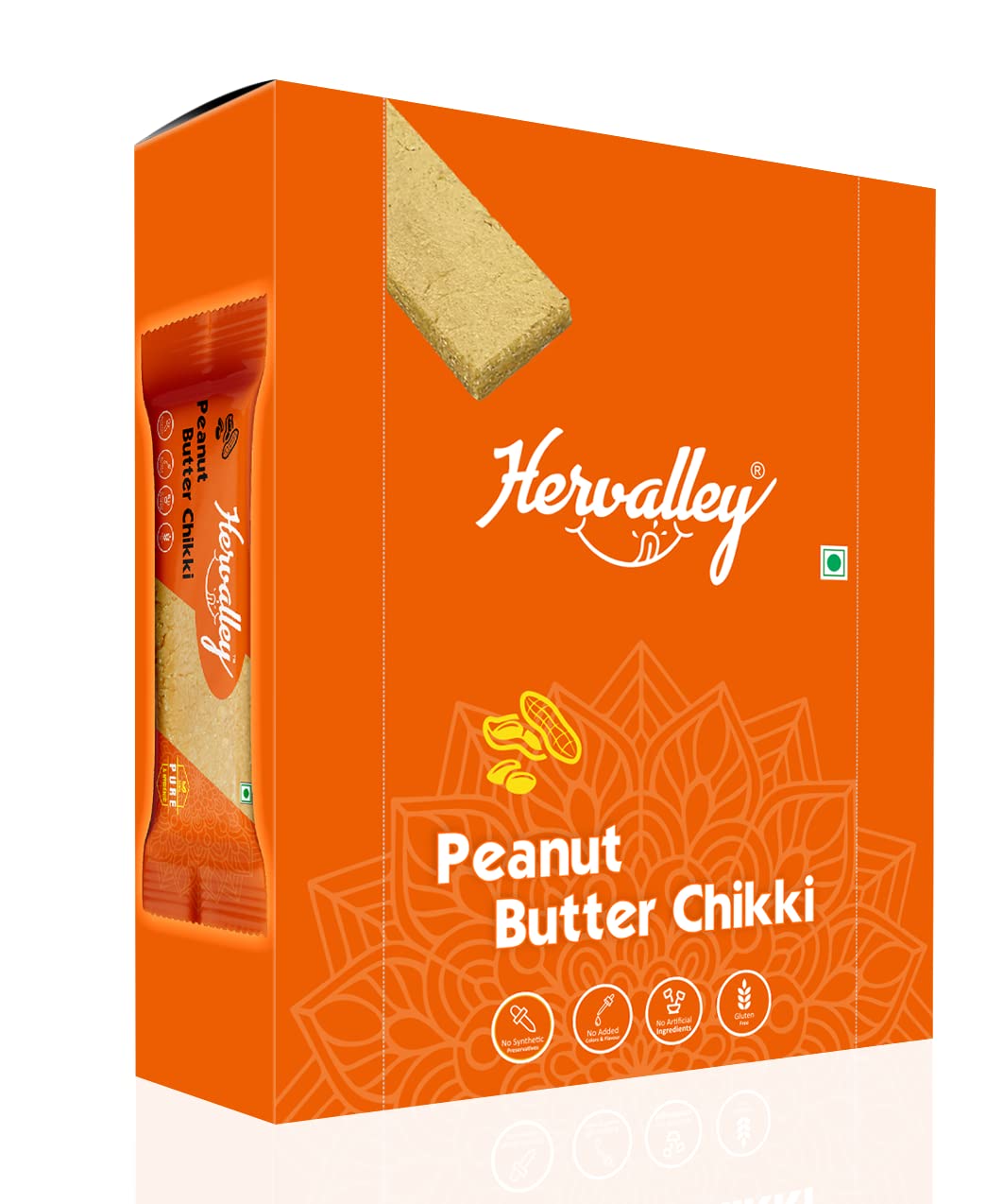 Hervalley Peanut Butter Chikki Display Box 20 Pcs of 30g-image-37