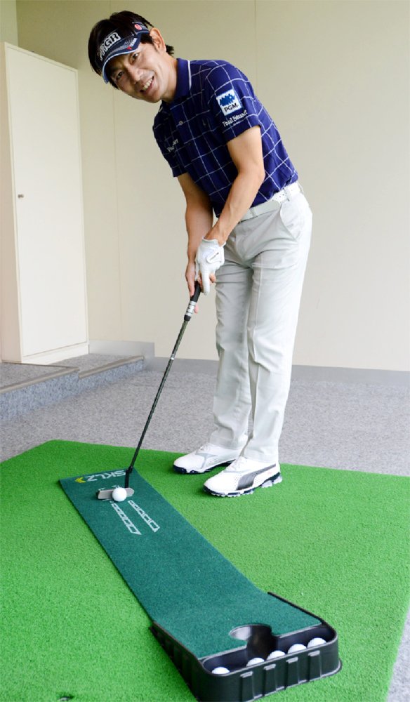 ゴルフ SKLZパッティング練習マット等 3点のパター練習用具セット GOLF