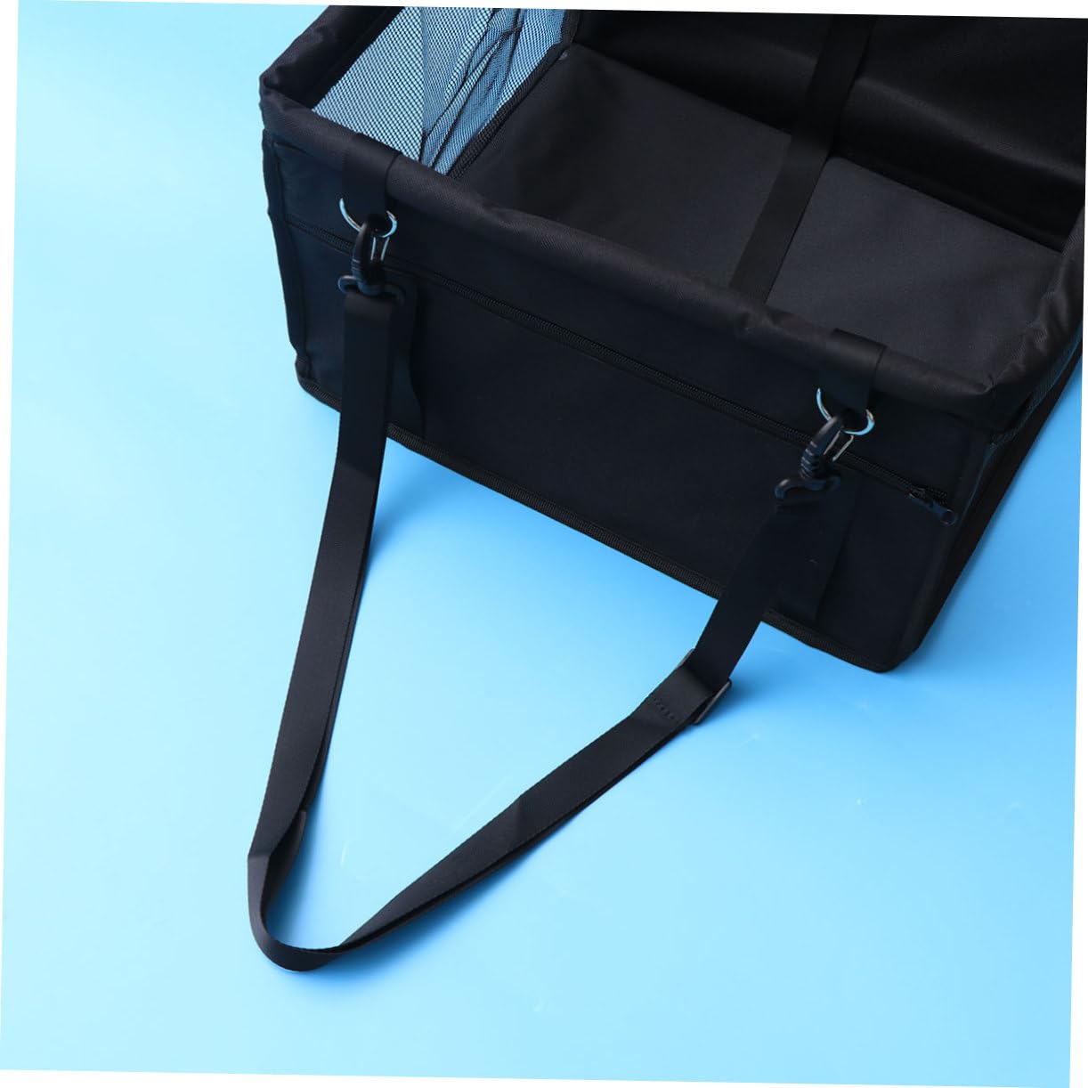 ABOOFAN Bolsa para Perros para El Coche con Laterales de Malla para Transportar Mascotas Color Cómoda para El Coche