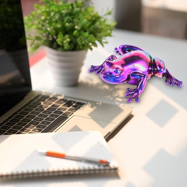 Moule en résine en forme de grenouille 3D à faire soi-même - Moules en silicone 3D réalistes pour loisirs créatifs, maison, bureau, armoires, Halloween, décoration murale de bureau - 3