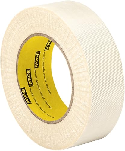 Glass Cloth Electrical Tape 69, 1.5" Width x 36yd Length (1 roll), White