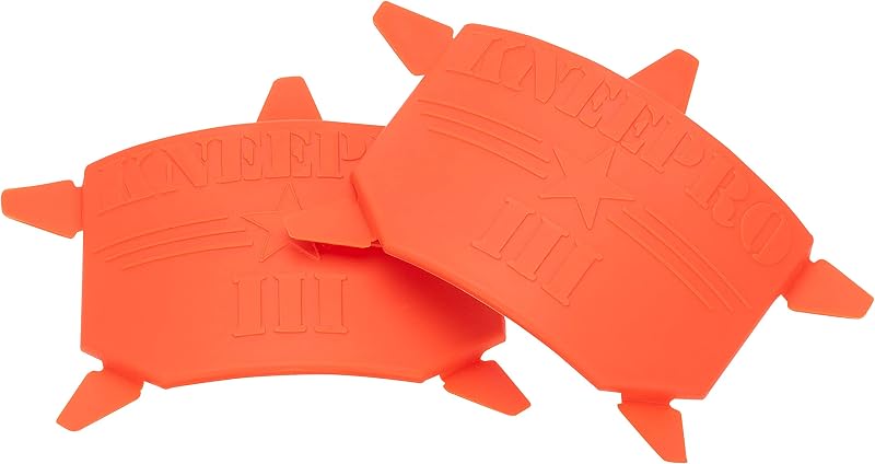 Replacement Grip Strips for KneePro Ultra Flex III Protective Knee Pads (Pack of 2), Orange, S96110-7