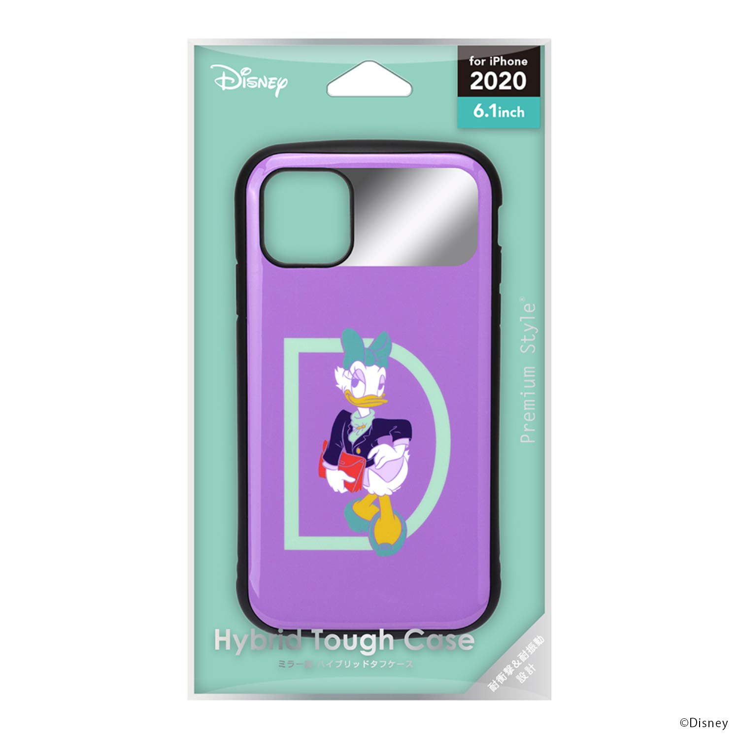 Premium Style iPhone 12/12 Pro用 ハイブリッドタフケース デイジーダック PG-DPT20G12DSY