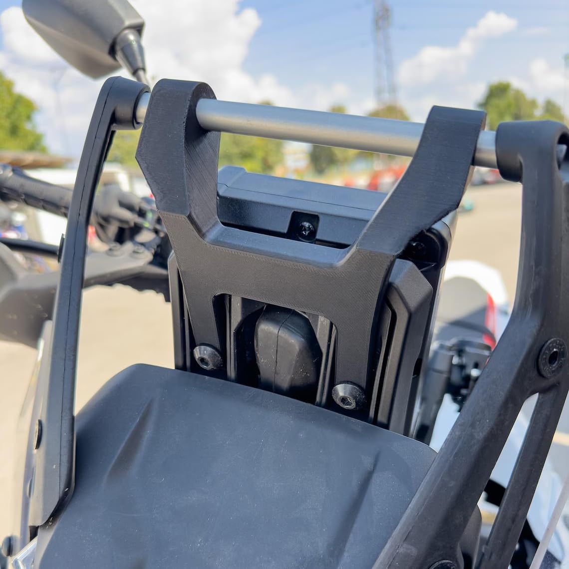 Stabilisateur anti-vibration pour moto XTZ700 TENERE 700 T7, stabilisateur de tableau de bord de moto Support anti-vibration