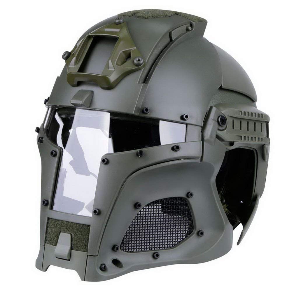 Buy Simways Cosplay Airsoft Full Face Head Helmet Tactical SortaKinda