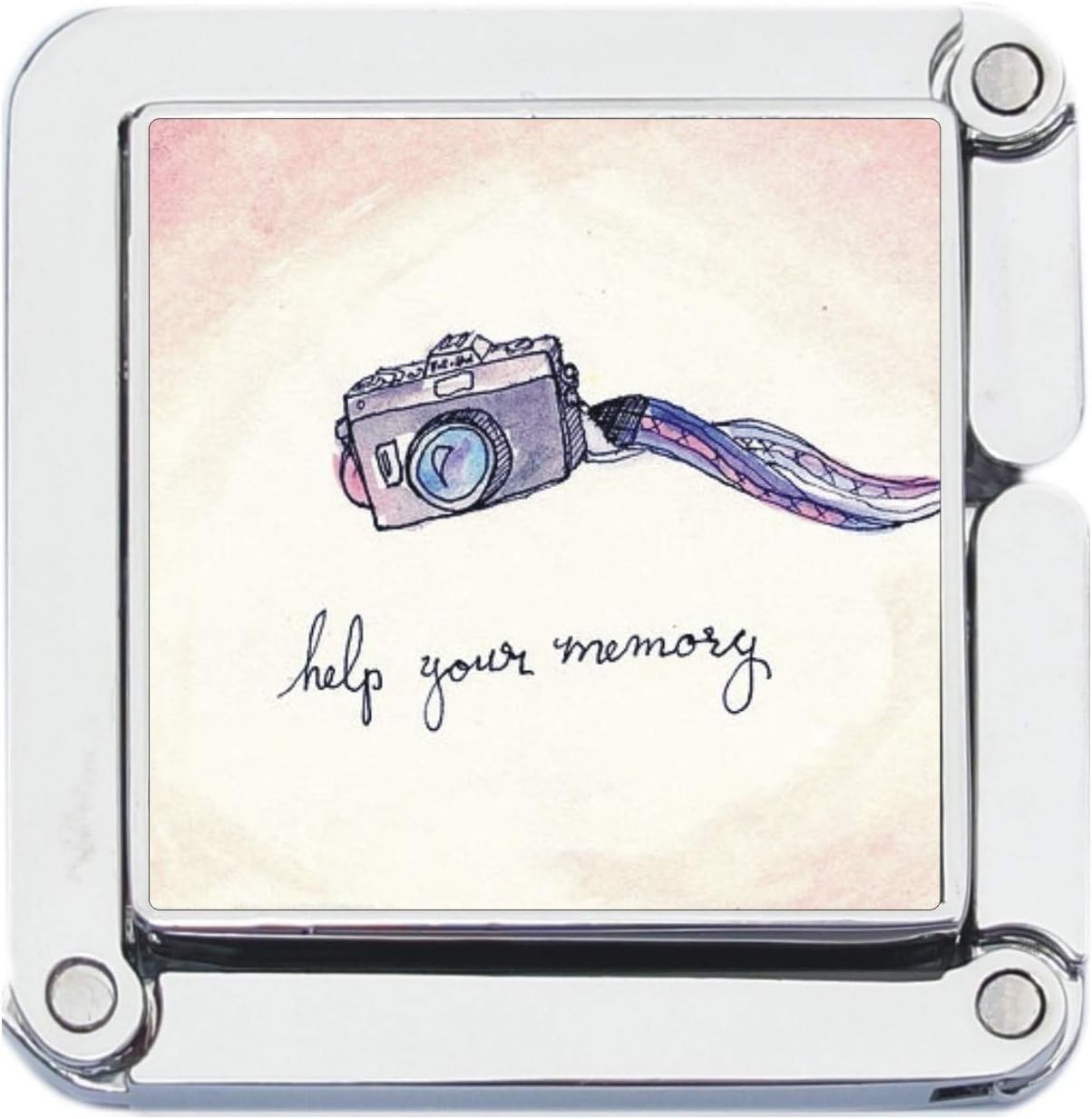 NewCharms Square Camera Help Your Memory Purse Hanger