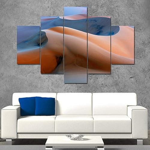 Vista 34 de Paisaje de 5 piezas pintura sobre lienzo