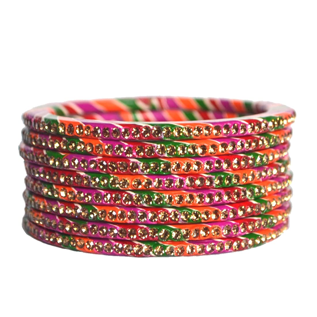 Kanganas Fashion KANGANAS Lac Bangles for women Beautiful Traditional Rajasthani Teez LAHARIYA Chuda 168 (2.12) (B097QRSYF6) Amazon Price History, Amazon Price Tracker