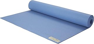 JadeYoga Harmony Yoga Mat - Durable & Thick Gym Fitness Mat, Non-Slip Natural Rubber Yoga Mat - Home Exercise & Stretching Mat, Workout Mat - Yoga, Pilates & Meditation for Women & Men