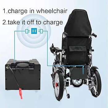 Amazon | 24V 電動車椅子バッテリー 18Ah 20Ah 25Ah 30Ah 24V