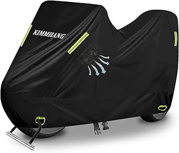 Amazon | バイクカバー 420D超厚手 BOX対応 両側通気口付き 車体カバー