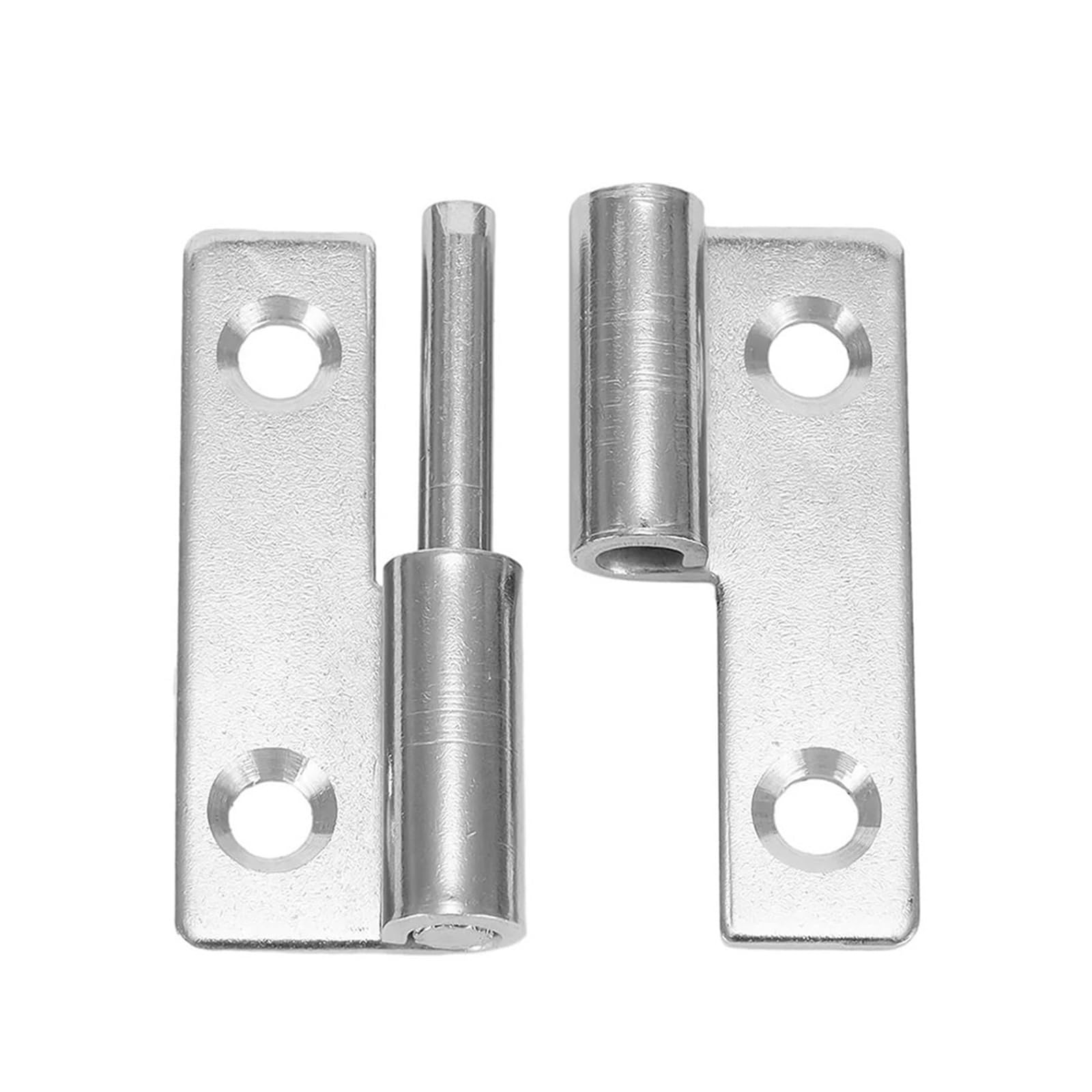 Wkfbifly Left Open 1Pcs Slip Joint Removable Hinge 304 Stainless Steel Lift Flag Off Detachable Hinges Furniture Hardware Door Connector(Left Open)