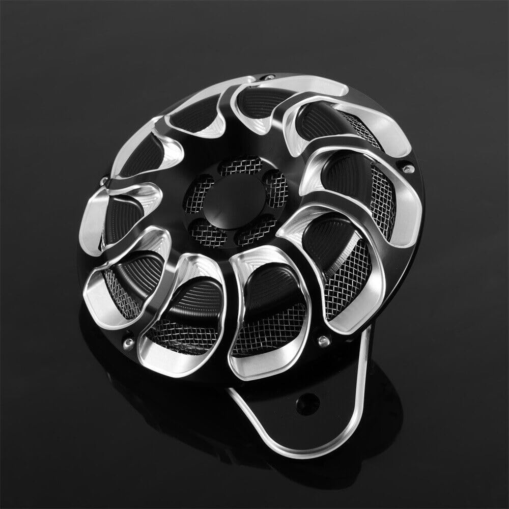 110dB CNC Spinning Style Horn Speaker Cover Fit For Harley Twin Cam Sportster